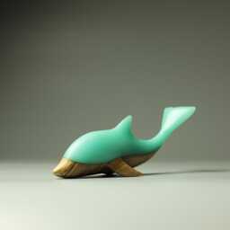 Duo Dolphin Sculpture - 7 - thumbnail 2