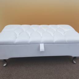 storage Footstool Ottoman, Coffee Table - thumbnail 3