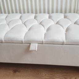 storage Footstool Ottoman, Coffee Table - thumbnail 2