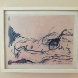 "Tracey Emin Silk Print Framed ""I Thought About You Deeply More Than Know" - thumbnail 4