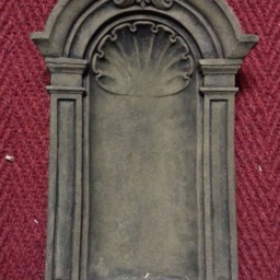 Arched Plate Altar Niche Relief Mural Art Sandstone Antique Look W 23 - thumbnail 2