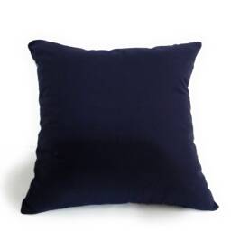 Multi Color Striped Navy Blue Pillow Decorative Throw 18x18 - thumbnail 3