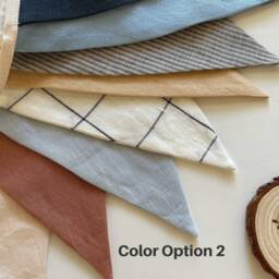 Nursery Wall Hanging, Linen Bunting, Flag Decoration For Baby Room, Garland, - Ready To Go, Christmas Garland Mantel - thumbnail 3