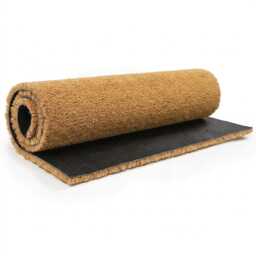 Natural Coir Entrance Matting Heavy Duty, Dirt Trapping, PVC Backed - 1M/2M Widths - thumbnail 2