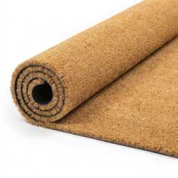 Natural Coir Entrance Matting Heavy Duty, Dirt Trapping, PVC Backed - 1M/2M Widths
