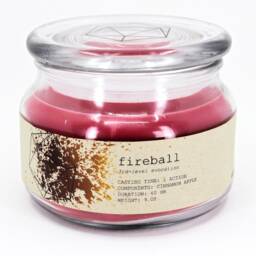 Fireball Spell Candle - Inspired By Dungeons & Dragons Rpg - thumbnail 2