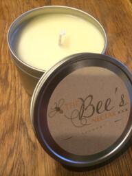 Mint Eucalyptus~ All Natural Soy Candle 8 Oz Tins Travel Wedding Present Gifts Aromatherapy Made in Vermont - thumbnail 1