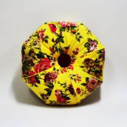Small Halloween Pumpkin - Floral - thumbnail 3
