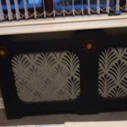 Moroccan Quatrefoil Radiator Screen Laser-Cut Mdf Wall Art 0186 - thumbnail 4