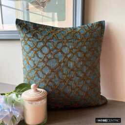 "Decorative Lattice, Trellis Throw Pillow 16""x16" - thumbnail 2