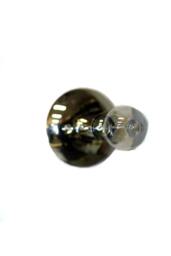 All Chrome Simply Modern & Elegant Edison Bare Bulb Wall Sconce/Ceiling Flush Mount Light - thumbnail 2