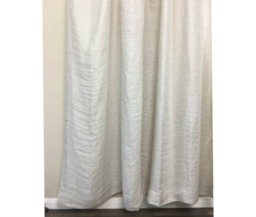 Chevron Curtains in Natural Linen, Linen Curtain Panels, Fully Lined Custom Curtains, Zigzag Curtains - thumbnail 1
