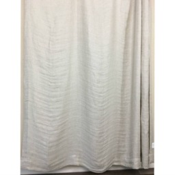 Chevron Curtains in Natural Linen, Linen Curtain Panels, Fully Lined Custom Curtains, Zigzag Curtains - thumbnail 3