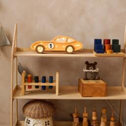 Handmade Wooden Car Lamp For Kids, Gifts Baby Shower, Night Light Nursery Decorations, Boys - thumbnail 3