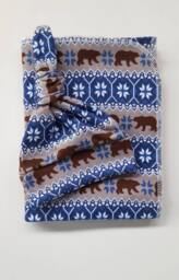 Christmas Swaddle Blanket & Newborn Hat Set. Take Home Bear Photo Prop. Baby Shower Gift. Winter Baby Set