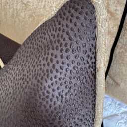 Black Gold Piped Cushion Cover, Designer Luxury Pillow Livingroom Or Bedroom Home Accessories, & Decor Blean - thumbnail 2