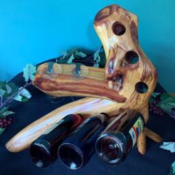 Artistic Wine Rack & Glass - thumbnail 2