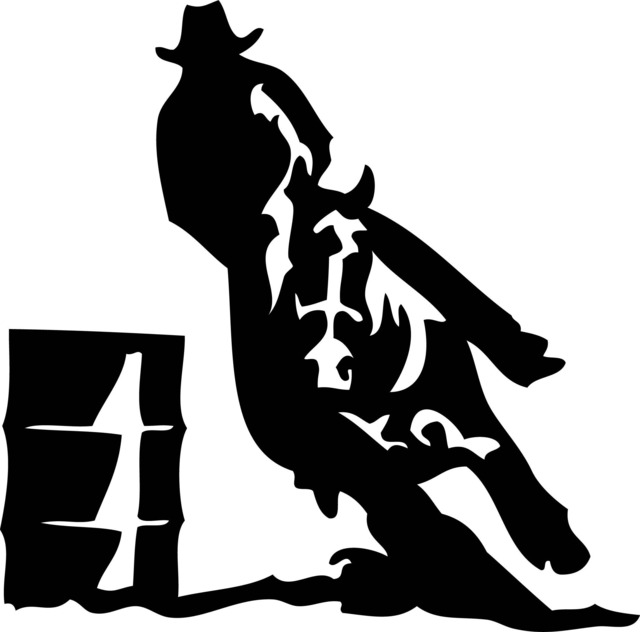 Barrel Racer Racing Rodeo Printable Wall Art