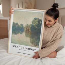 Monet, Monet Print, Museum Poster, Landscape, Gifts, Claude Exhibition Poster - thumbnail 2
