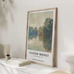 Monet, Monet Print, Museum Poster, Landscape, Gifts, Claude Exhibition Poster - thumbnail 3