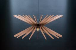 Wood Ceiling Lamp, Wooden Light, Chandelier Lighting, Geometric Lamp, Dining Pendant Lights Wood, Modern Light