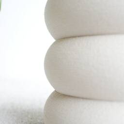 "White Indoor Wooden Planter ""Eden" - thumbnail 3