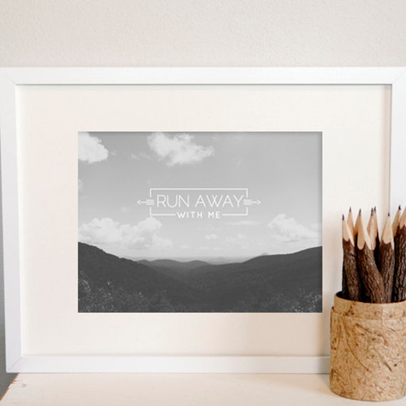 Mountain Landscape Print Archival Photo Paper Art