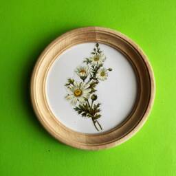 Picture Frames For Wall Round Frame, Picture Embroidery Wooden Photo Size 2 - 16 Inches - thumbnail 4
