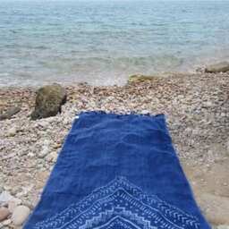 Bohemian Beachtowel, Ethnic Beach Towel, Luxurious Spa Peshtowel, Printed Festival Blanket, Handcrafted, Navajo - thumbnail 4