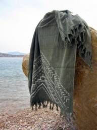 Bohemian Beachtowel, Ethnic Beach Towel, Luxurious Spa Peshtowel, Printed Festival Blanket, Handcrafted, Navajo