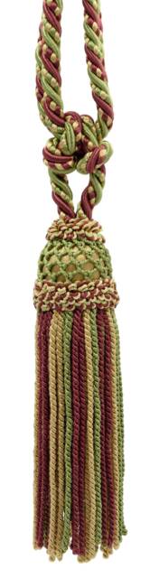"D??copro Curtain & Drapery Tassel Tieback, Length 8"" - 20cm, Spread 35" - image 1