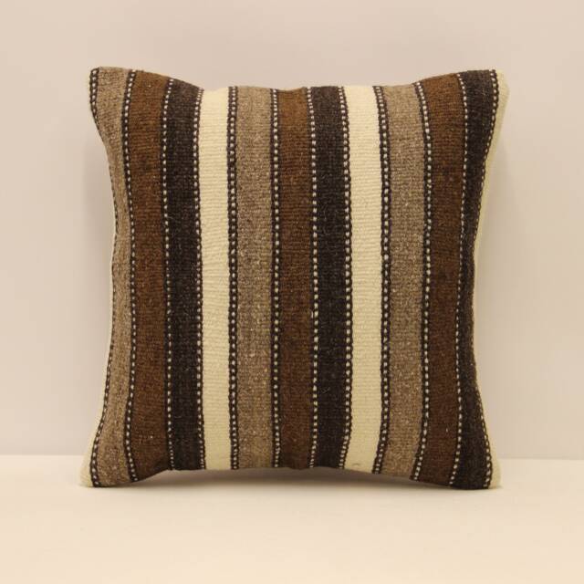 Kilim Pillow Cover 16x16 in 40x40 cm Throw Pillows Decorative Boho Interior Design Home Decor Ethnic Pillowcover Cushion 4Kf-625 - image 1