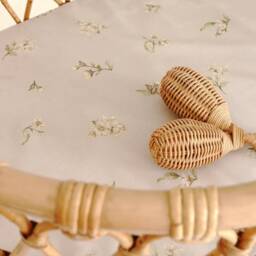 Apple Blossoms On Lilac - Fitted Sheet - thumbnail 2