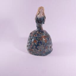 Lady Night, Ceramic Lantern, Handmade Figurine, Decor, Handformed Ceramic, Embeceramics - thumbnail 2