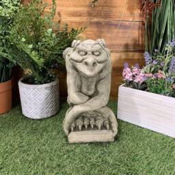 stone Garden Gothic Gargoyle Gremlin Devil Dragon Detailed Ornament - thumbnail 3
