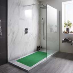 Nicoman Reversible Anti-Slip PVC Shower Mat - Dual-Colour - thumbnail 2