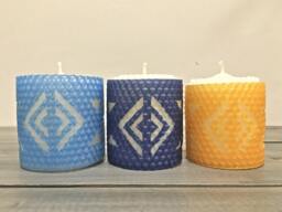 Mini Bullseye Candles - thumbnail 1