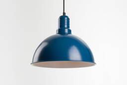 Lias Ceiling Pendant Lamp - Navy Retro Loft Industrial Minimalist - thumbnail 1