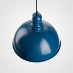 Lias Ceiling Pendant Lamp - Navy Retro Loft Industrial Minimalist - thumbnail 3