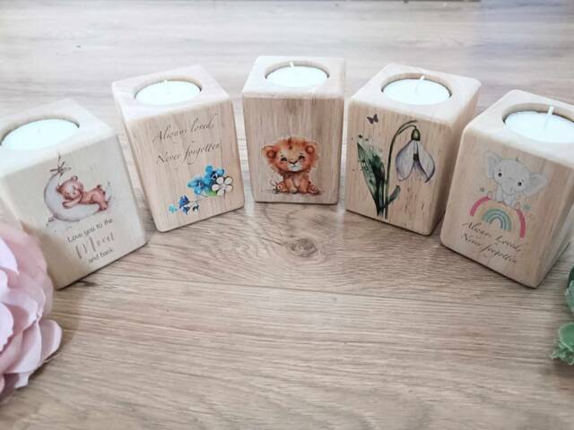 Baby Loss Printed Memorial Candle/Wave Of Light Blaw Miscarriage Stillbirth 2024 - image 1