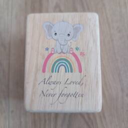 Baby Loss Printed Memorial Candle/Wave Of Light Blaw Miscarriage Stillbirth 2024 - thumbnail 3