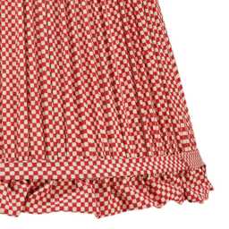 Red Checked Lampshade With Frill - thumbnail 3
