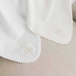 Personalized Cross Blanket - Custom Name Embroidery Baby