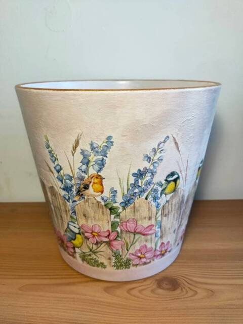 Plant Pot, Plant Planter, Ceramic Pot, Flower Pot, Garden Pot, Indoor & Outdoor Pot, Pot & Saucer, Pot Planter, Garden Home Decoration - image 1