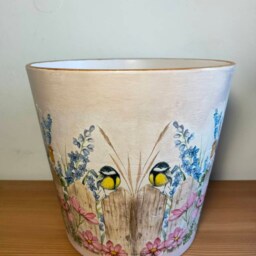 Plant Pot, Plant Planter, Ceramic Pot, Flower Pot, Garden Pot, Indoor & Outdoor Pot, Pot & Saucer, Pot Planter, Garden Home Decoration - thumbnail 3