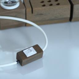 Udarnik - Wood Organizer With Lamp - thumbnail 4