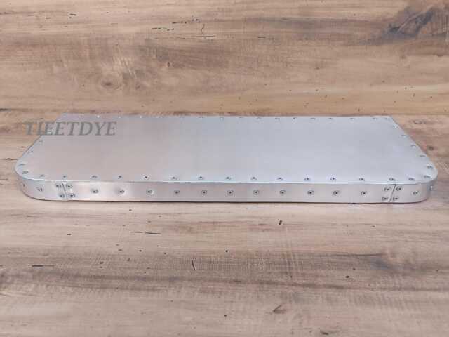 Tieetdye Aviator Floating Shelf Aluminum Industrial Design Home Deco Wall - image 1