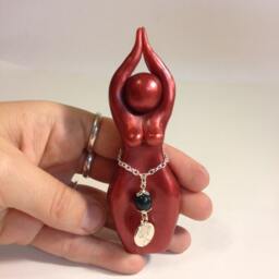 Juno Lucina Goddess Of Midwifery Statue - Statue, Gaia, Haumea, Hera, Diana, Brigid, Doula, Midwife, Fertility, Childbirth - thumbnail 2