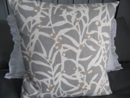 2 Color Choices Origami Branch Platinum Spa. Toss Pillow, Throw Pillow.slipcovers.lumbar Pillows.pillow Covers - thumbnail 1