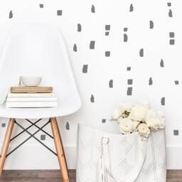 Brush Strokes Wall Stickers - Decals Stickers Stars Decor Home Kids Bedrooms Star - thumbnail 1